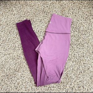 Lululemon Align Leggings Ombré